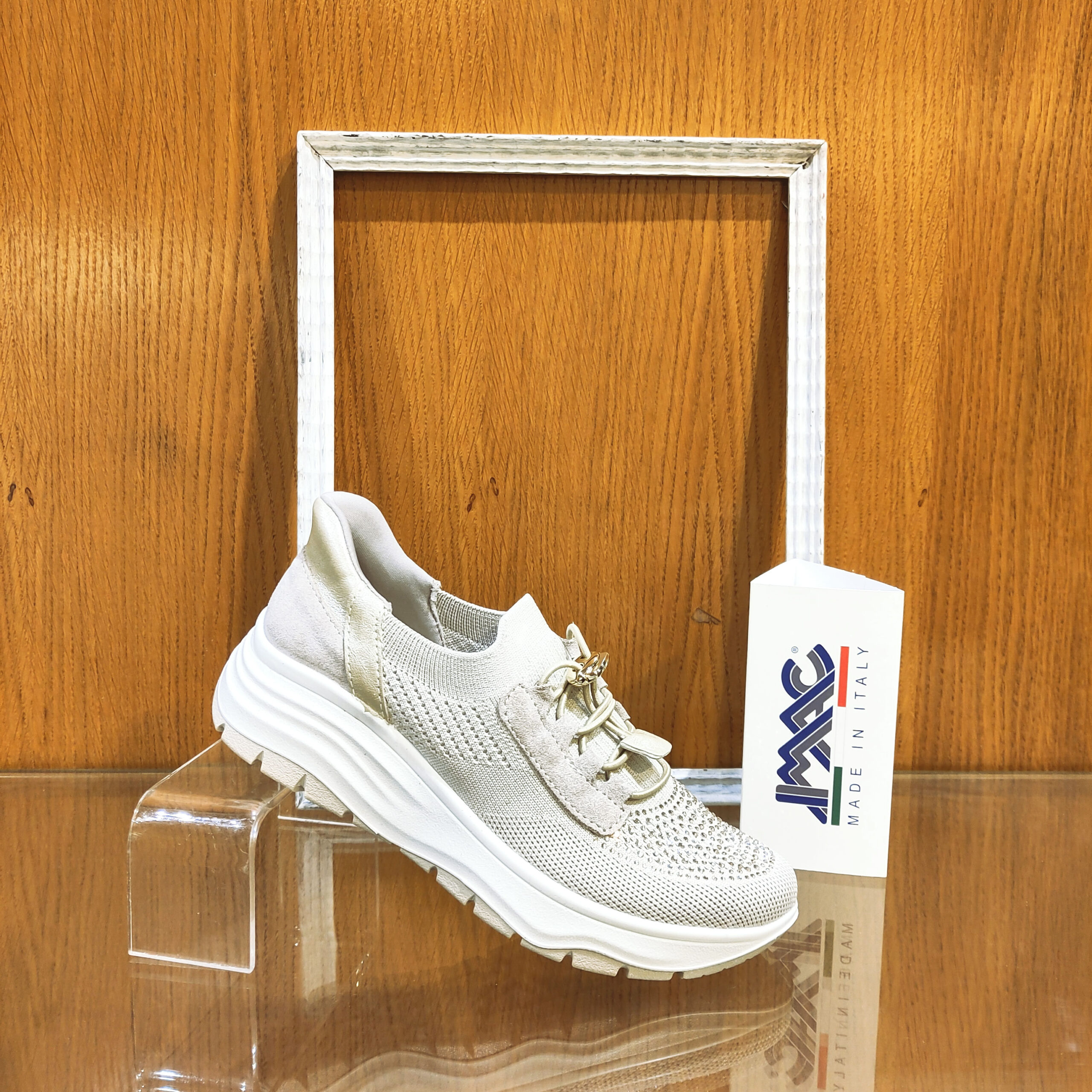 Baskets chaussant large IMAC