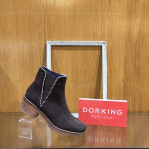 Bottine velours marron Dorking